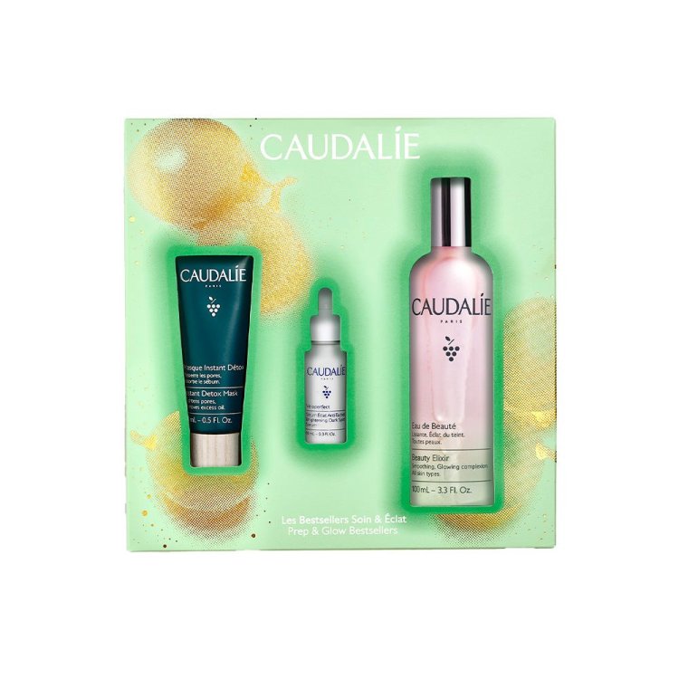 ACQUA DI BELLEZZA COFANETTO XMAS 2025 1 ACQUA DI BELLEZZA 100 ML + 1 VINOPERFECT SIERO 10 ML + 1 MASCHERA DETOX 15 ML - Farma Nice