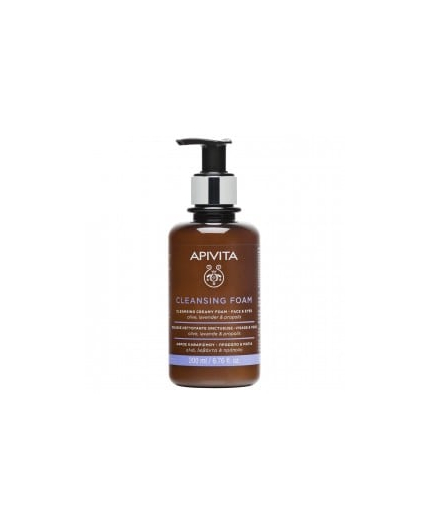 APIVITA FACE&EYE FOAM CLEANSING 200 ML/20 - Farma Nice