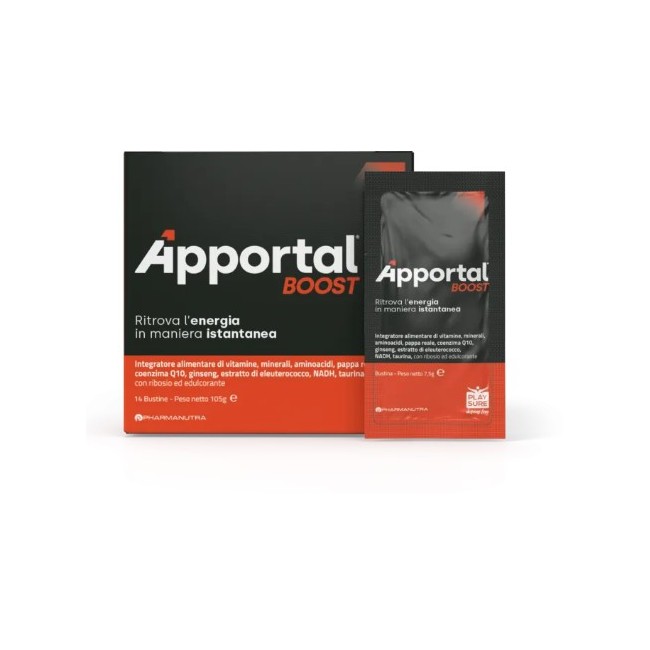 APPORTAL BOOST 14 BUSTINE CON EDULCORANTE - Farma Nice