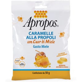 APROPOS CARAMELLE DURE MIELE CUOR DI MIELE 50 G - Farma Nice