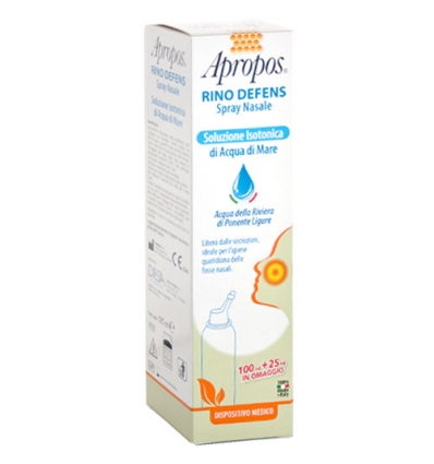 APROPOS RINO DEFENS SOLUZIONE ISOTONICA 125 ML - Farma Nice