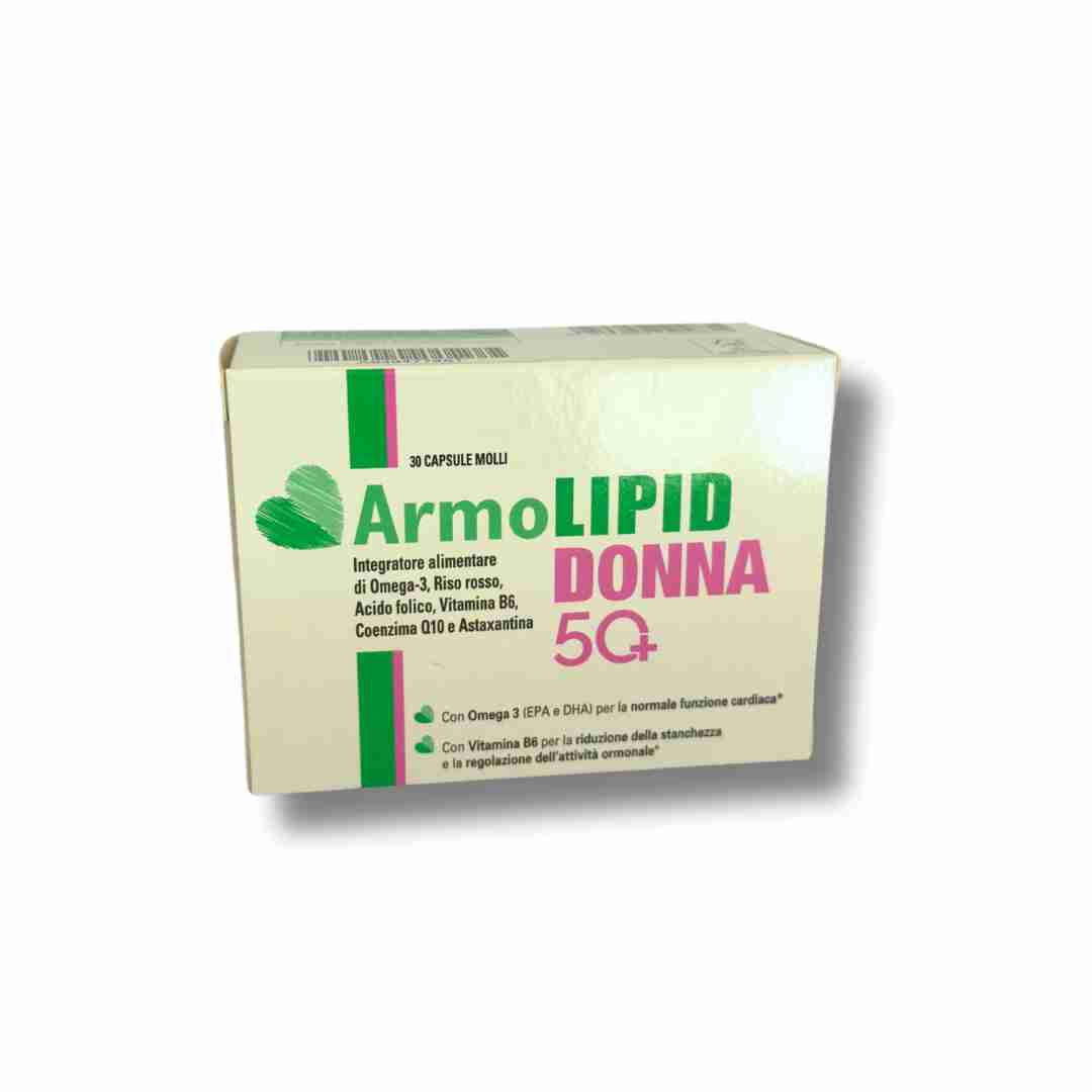 ARMOLIPID DONNA 50+ 30 CAPSULE MOLLI - Farma Nice