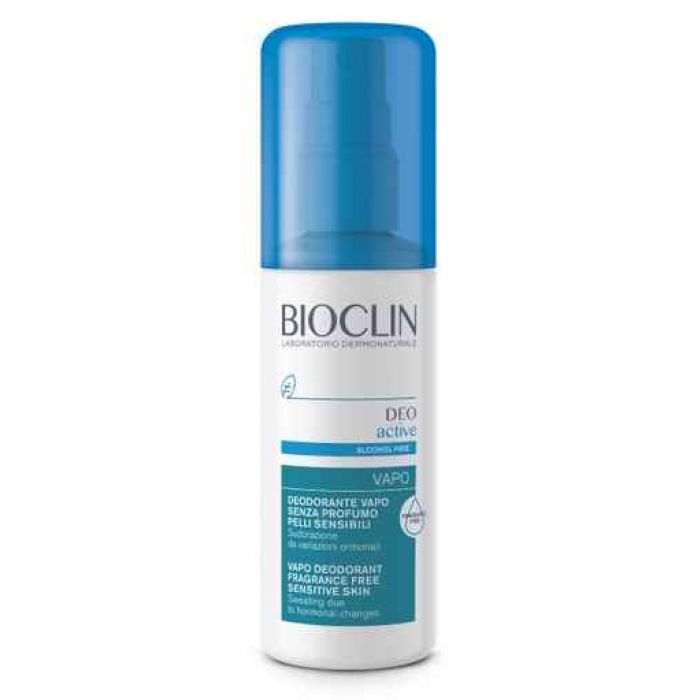 BIOCLIN DEO ACTIVE VAPO SENZA PROFUMO E SENZA ALCOOL PER PELLI SENSIBILI PROMO 100 ML - Farma Nice