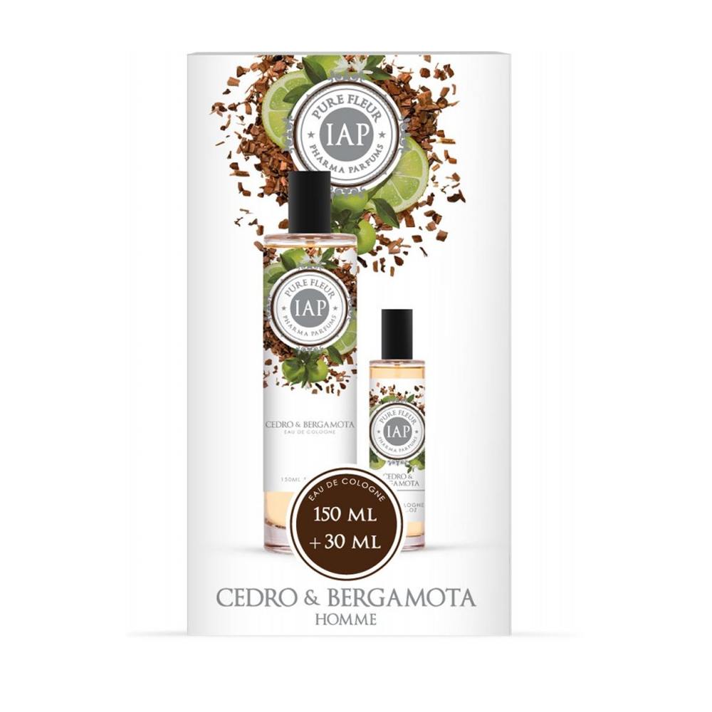 COFANETTO DUPLO PURE FLEUR CEDRO 150 ML + 30 ML - Farma Nice