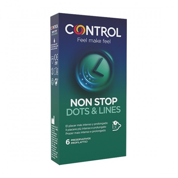 CONTROL NON STOP DOTS&LINES 6 PEZZI - Farma Nice