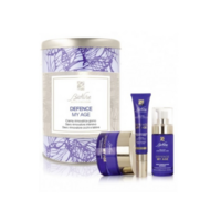 DEFENCE MY AGE KIT NATALE 2021 SIERO RINNOVATORE INTENSIVO 30 ML + CREMA RINNOVATRICE GIORNO 50 ML + SIERO RINNOVATORE OCCHI E LABBRA 15 ML - Farma Nice