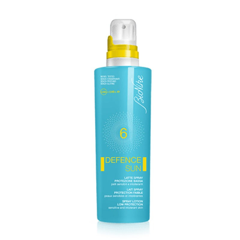 DEFENCE SUN BIONIKE LATTE SPRAY SPF 6 PROTEZIONE BASSA 125 ML - Farma Nice