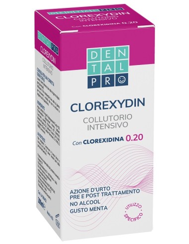 DENTALPRO COLLUTORIO CLOREXYDIN 0,20 200 ML - Farma Nice