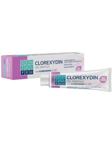 DENTALPRO GEL DENTIFRICIO CLOREXYDIN 0,30 30 ML - Farma Nice