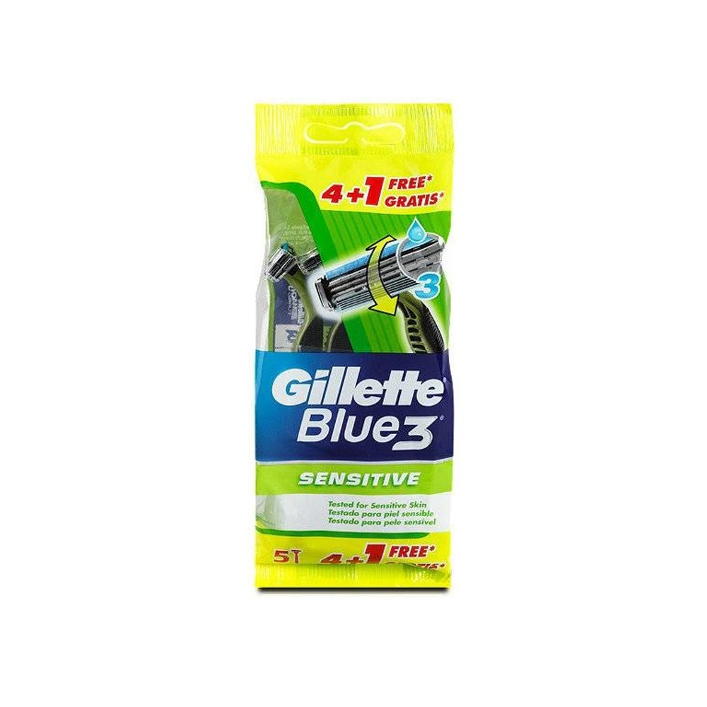 GILLETTE BLUE3 SENS 4 PEZZI + 1 G - Farma Nice