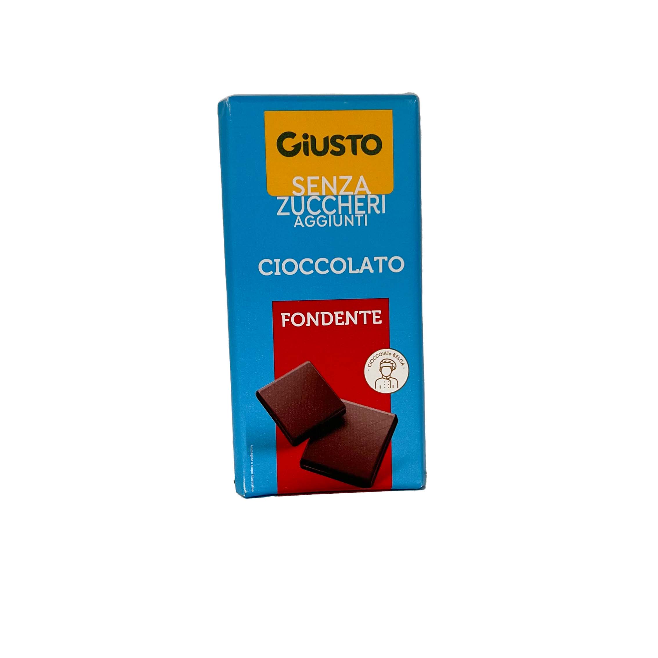 GIUSTO SENZA ZUCCHERO TAVOLETTA CIOCCOLATO FONDENTE 85 G - Farma Nice