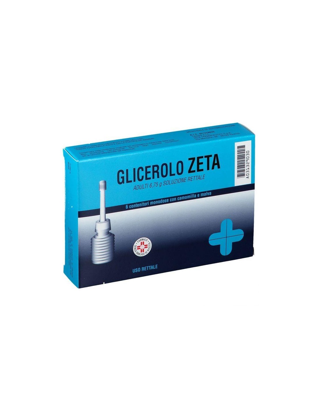 GLICEROLO ZETA*6CONT 6,75G CAM - Farma Nice