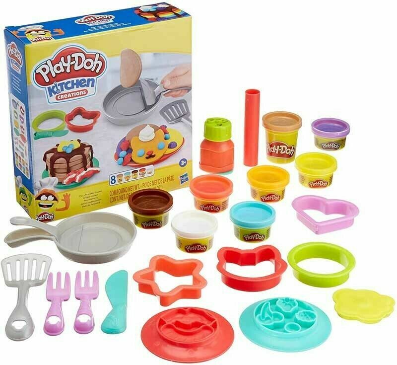 HASBRO PLAY DOH FLIPN PANCAKES PLAYSET - Farma Nice