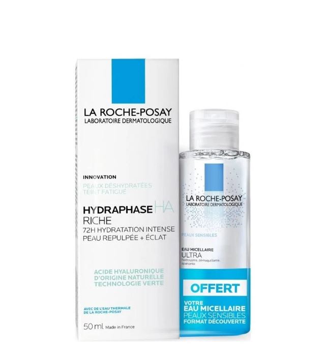 HYDRAPHASE HA RICHE CREMA RICCA 50 ML + ACQUA MICELLARE ULTRA 50 ML OMAGGIO - Farma Nice
