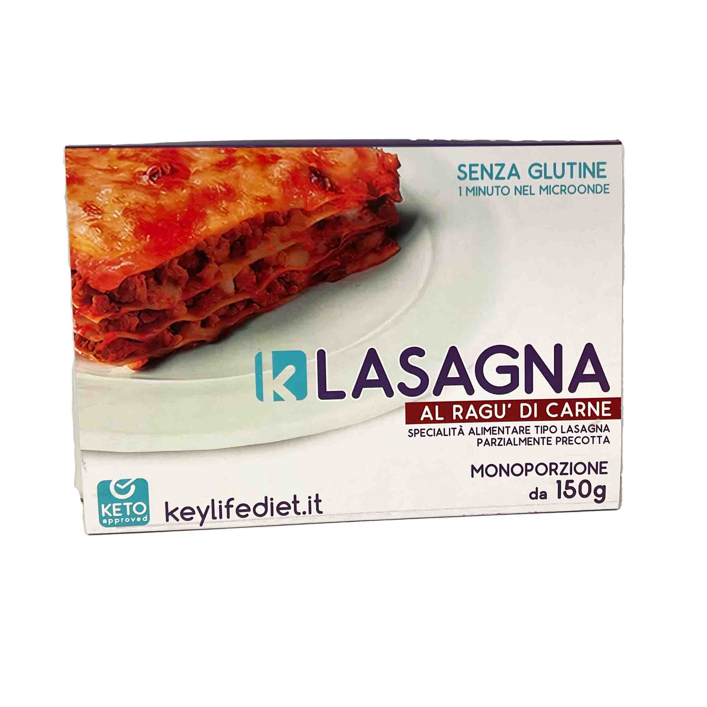 KEYLIFE KLASAGNA AL RAGU' 150 G - Farma Nice