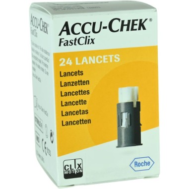 LANCETTE PUNGIDITO ACCU-CHEK FASTCLIX 24 PEZZI - Farma Nice