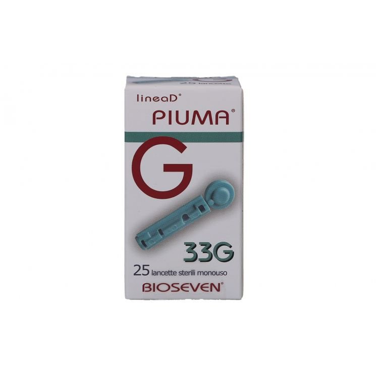 LANCETTE PUNGIDITO LINEA D PIUMA GAUGE 33 25 PEZZI - Farma Nice