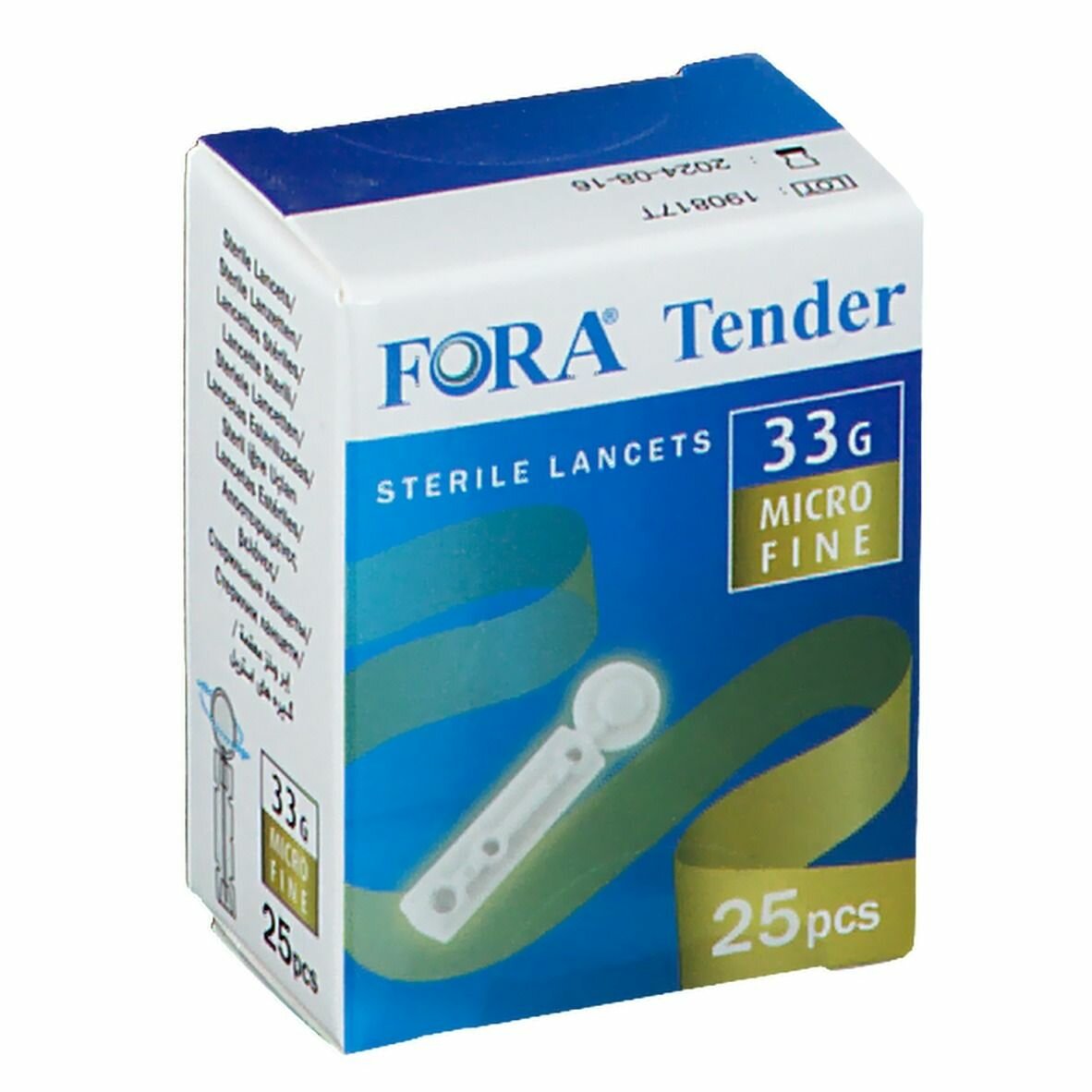 LANCETTE PUNGIDITO FORA TENDER 33 GAUGE 25 PEZZI - Farma Nice