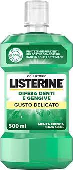 LISTERINE DENTI & GENGIVE DELICATO 500 ML - Farma Nice
