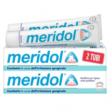 MERIDOL DENTIFRICIO PROTEZIONE GENGIVE 2 PEZZI DA 100 ML - Farma Nice