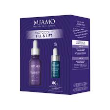 MIAMO COFANETTO 2025 FILL & LIFT 1 RUGHE DI TONO COLLAGEN 30 ML + 1 MULTI PEPTIDE 10 ML - Farma Nice