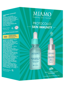 MIAMO COFANETTO 2025 SKIN IMMUNITY BOOSTER 1 VITAMIN BLEND 30 ML + 1 PIGMENT DEFENSE 10 ML - Farma Nice