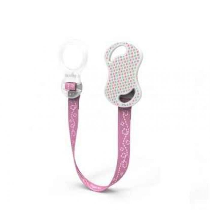 NASTRINO PORTA SUCCHIETTO CON ANELLO ROSA - Farma Nice