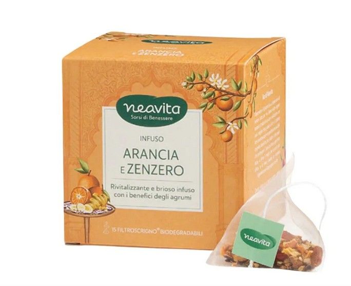 NEAVITA FILTROSCRIGNO FRUTTATTIVA ARANCIA E VITAMINE B2 E B5 - Farma Nice