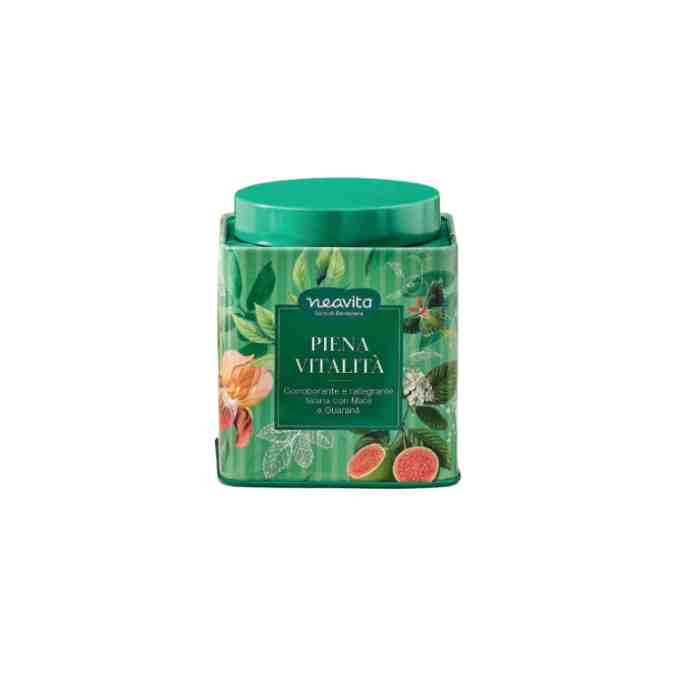 NEAVITA TISANA PIENA VITALITA' IN CADDY RITUALI BOTANICI 80 G - Farma Nice