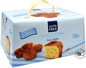NUTRIFREE COLOMBA CLASSICA SENZA LATTOSIO 550 G - Farma Nice