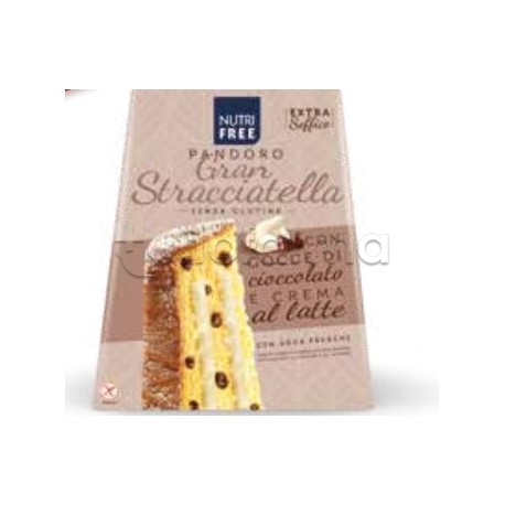 NUTRIFREE PANDORO GRAN STRACCIATELLA 560 G - Farma Nice