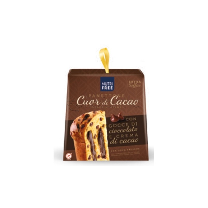NUTRIFREE PANETTONE CUOR DI CACAO 680 G - Farma Nice