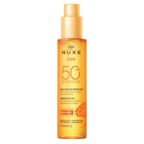 NUXE SUN OLIO SOLARE DORATO SPF50 150 ML - Farma Nice