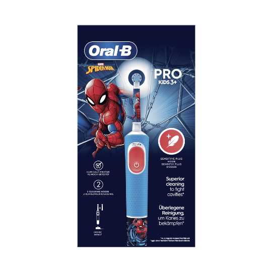 ORALB SPIDERMAN SPAZZOLINO ELETTRICO+1 REFERENZA - Farma Nice