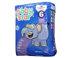 PANNOLINO BABYSTAR 16/30KG T6 14 PEZZI - Farma Nice