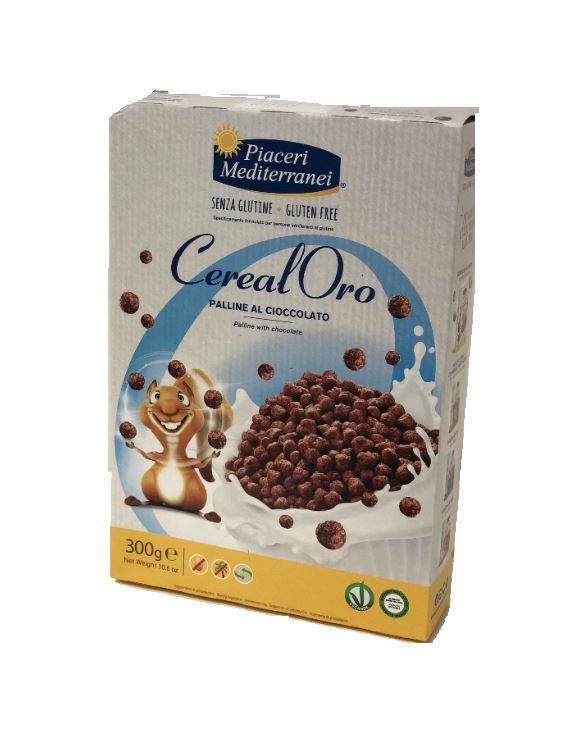 PIACERI MEDITERRANEI CEREALORO PALLINE CIOCCOLATO 300 G - Farma Nice