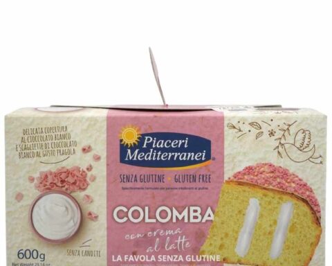 PIACERI MEDITERRANEI COLOMBA CREMA LATTE 600 G - Farma Nice