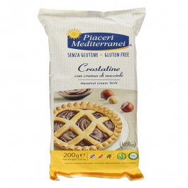 PIACERI MEDITERRANEI CROSTATINA CON CREMA DI NOCCIOLA 4 X 50 G - Farma Nice
