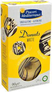 PIACERI MEDITERRANEI DONUTS WHITE 90 G - Farma Nice