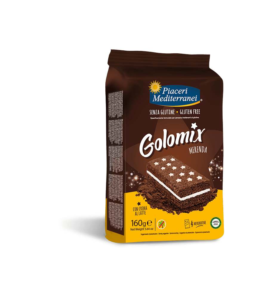 PIACERI MEDITERRANEI GOLOMIX MERENDA 4 PEZZI DA 40 G - Farma Nice