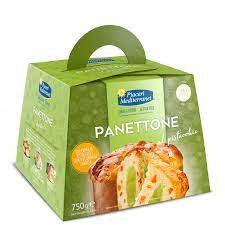 PIACERI MEDITERRANEI PANETTONE AL PISTACCHIO 750 G - Farma Nice