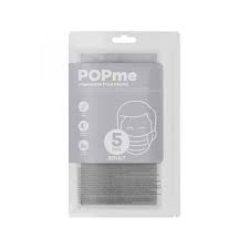 POPME MASK CHIRURGICA GREY 5 PEZZI - Farma Nice