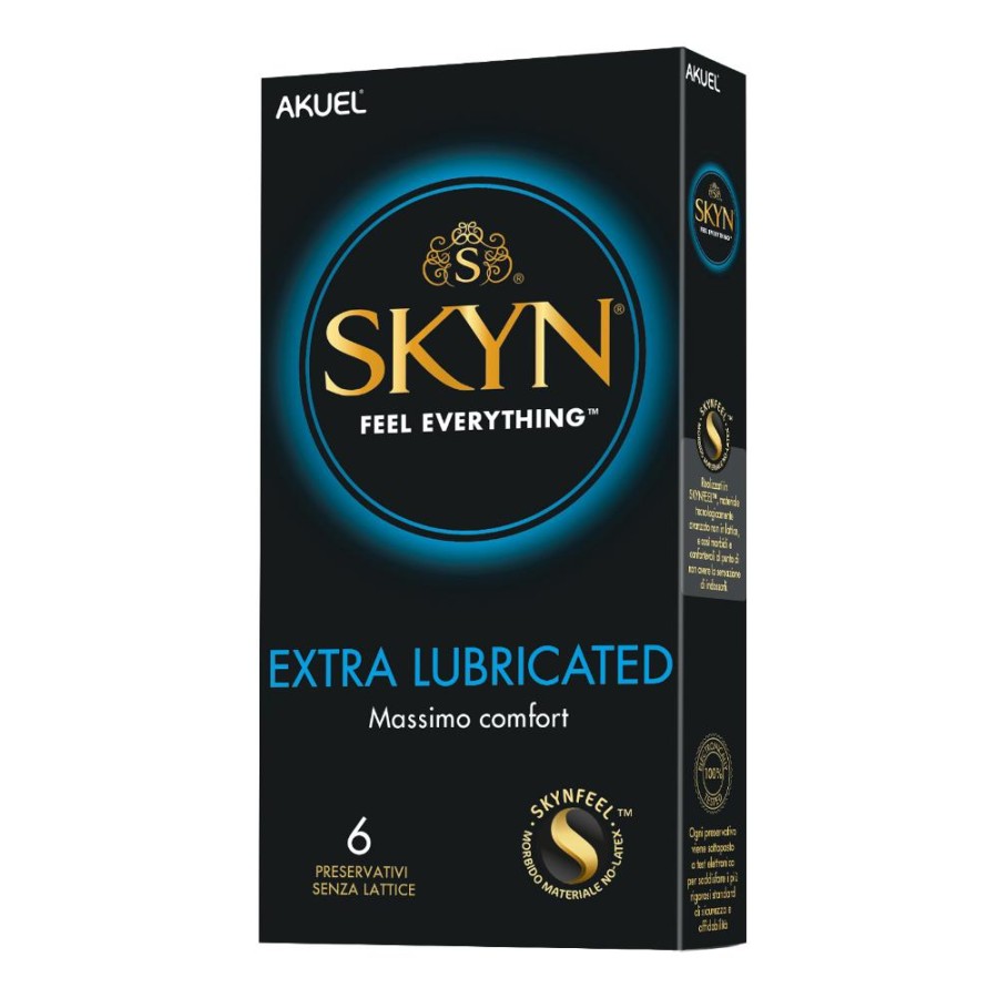 PROFILATTICO SKYN EXTRA LUBRIFICATO 6 PEZZI - Farma Nice