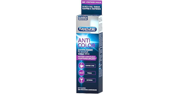 RAPID WHITE DENTIFRICIO ANTICOLOR 75 ML - Farma Nice