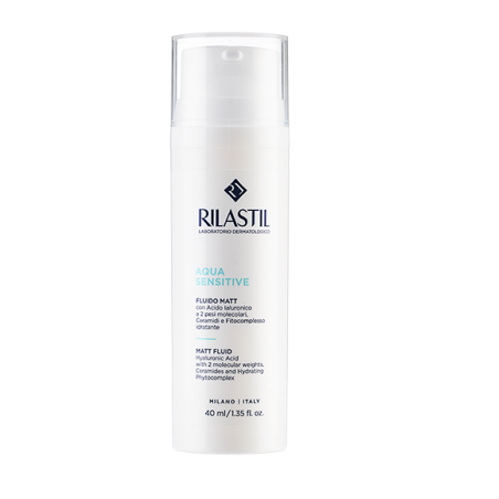 RILASTIL AQUA SENSITIVE FLUIDO MATT 40 ML - Farma Nice