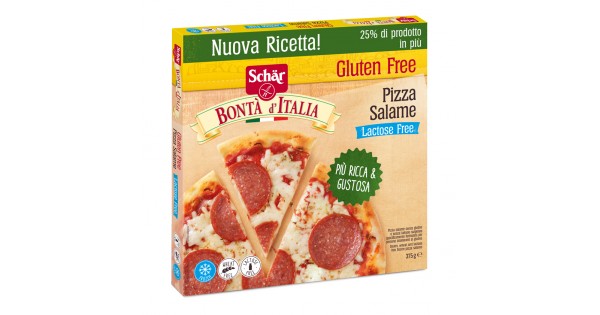 SCHAR SURGELATI PIZZA SALAME BONTA' D'ITALIA 750 G 1 PEZZO - Farma Nice