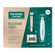 SOMATOLINE COSMETIC COFANETTO VOLUME EFFECT CREMA RISTRUTTURANTE ANTI-AGE GIORNO 50 ML + VOLUME EFFECT OCCHI E LABBRA 15 ML + EYE REVIVE - Farma Nice