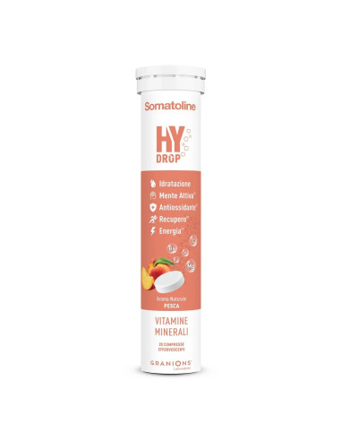 SOMATOLINE HYDROP PESCA 20 COMPRESSE EFFERVESCENTI - Farma Nice