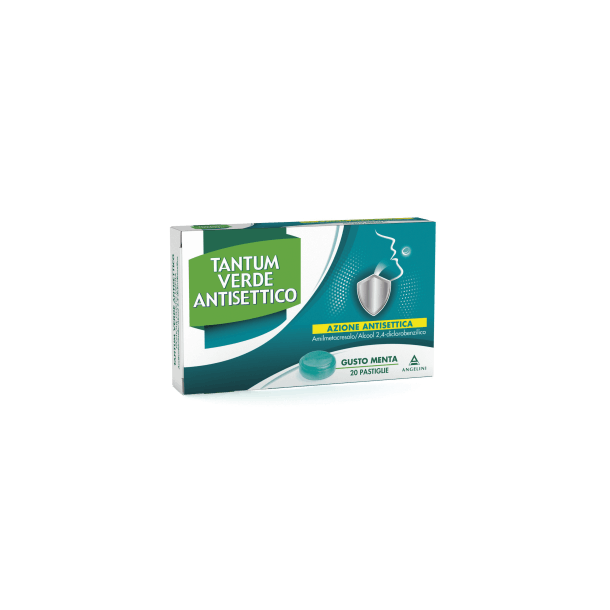 TANTUM VERDE ANTISETTICO*20PAS - Farma Nice