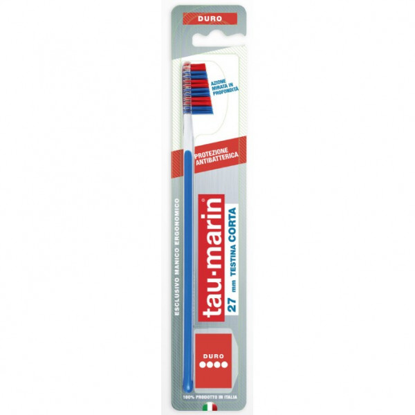 TAUMARIN SPAZZOLINO PROFESSIONAL 27 DURO CON ANTIBATTERICO - Farma Nice
